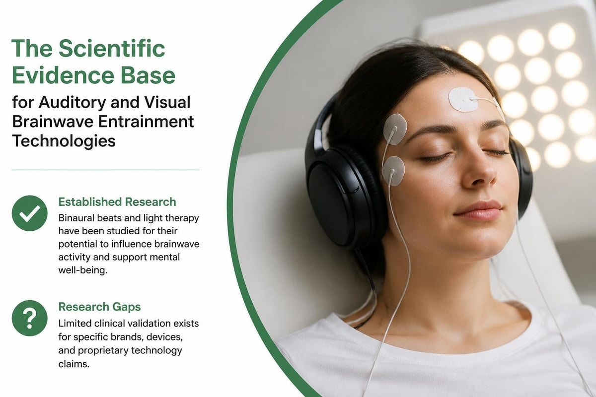 Brain entrainment research landscape