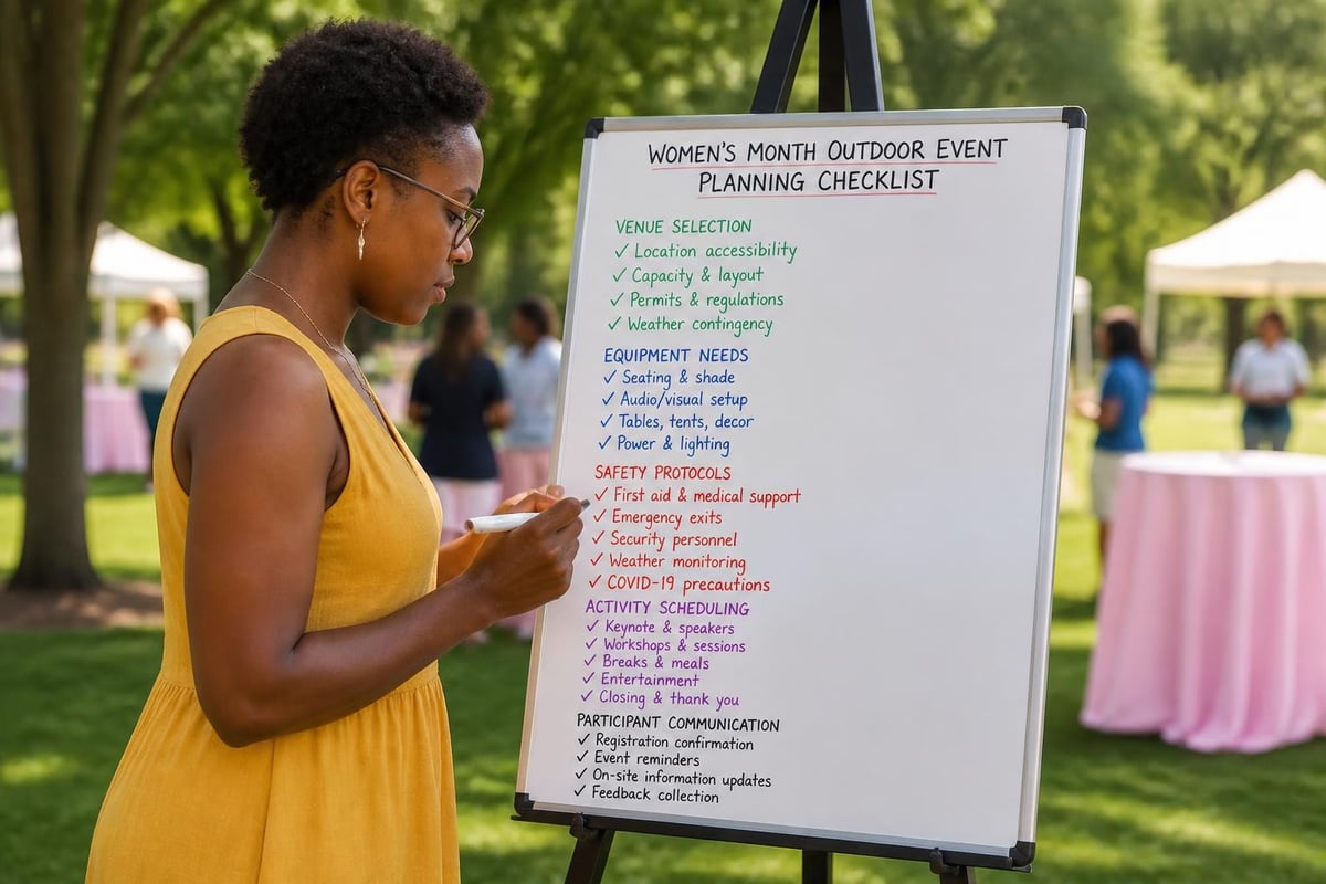 Women month event planning