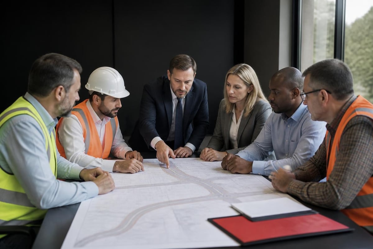 Commercial highway project coordination