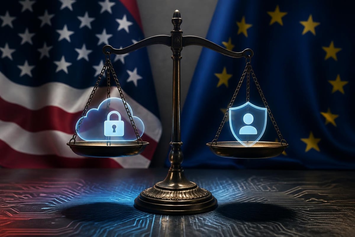 DSGVO compliance challenges with US cloud providers