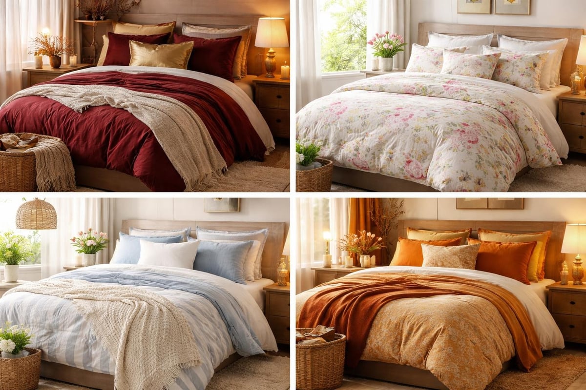 Seasonal bedding changes