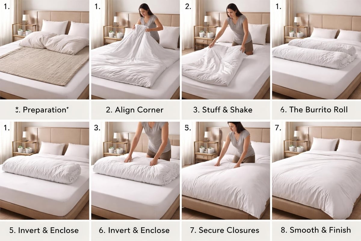 Bed making process