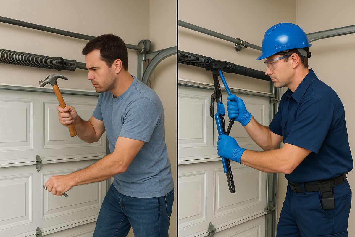 DIY vs. Professional Garage Door Spring Repair