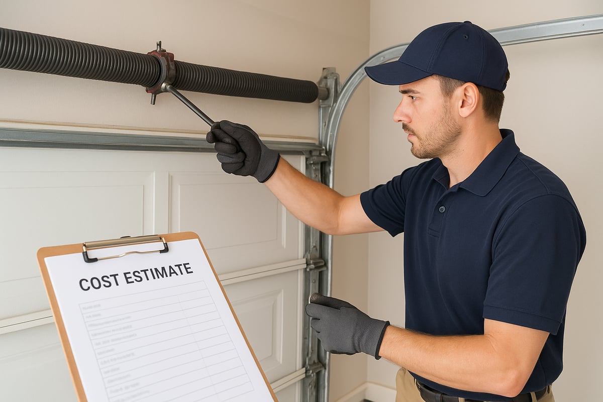 Garage Door Springs Repair Cost Factors in 2026
