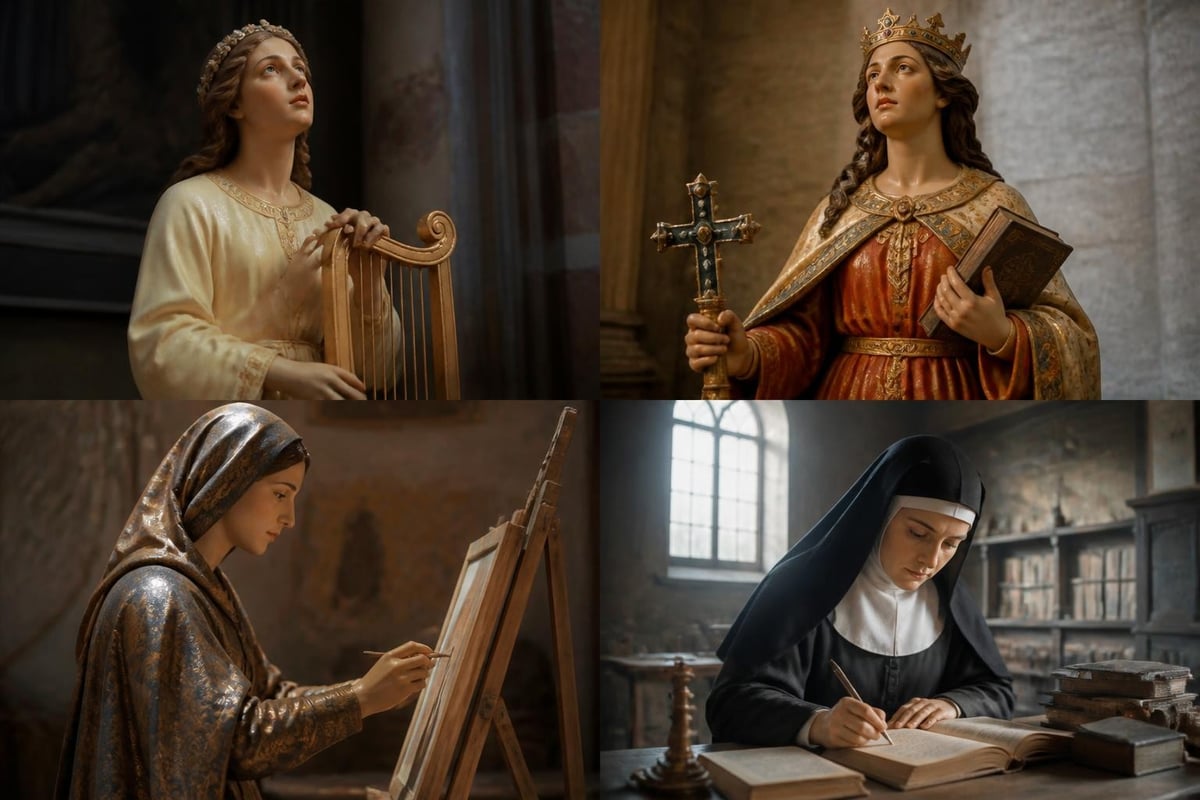 Professional patronages of female saints