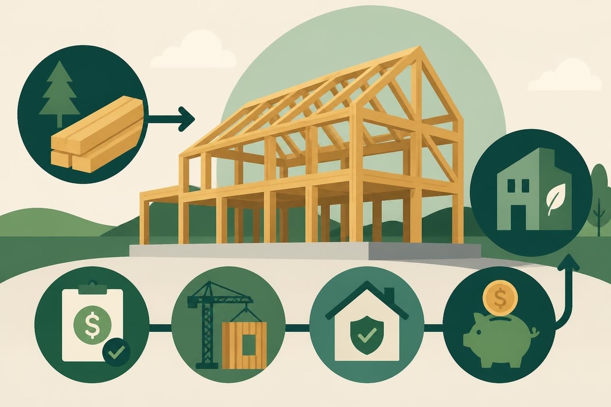 Cost factors in timber frame projects