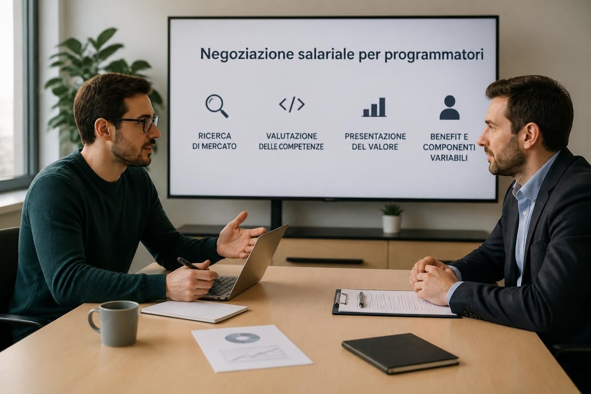 Negoziazione stipendio programmatore