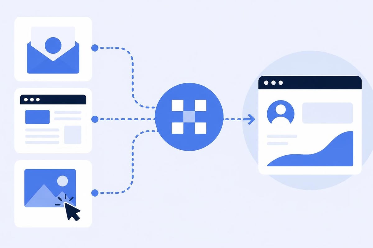 Pixel tracking data flow