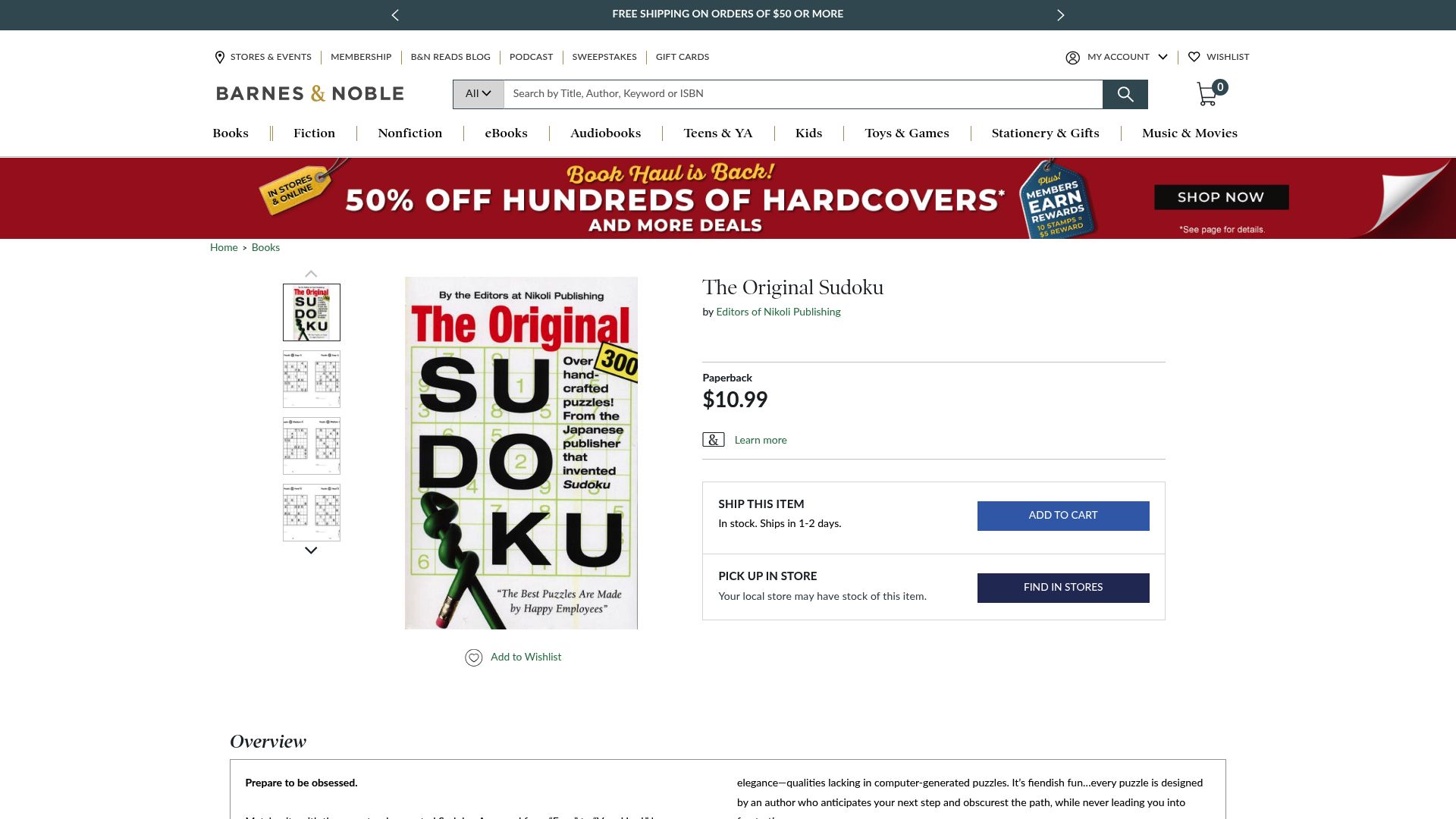 Top 10 Sudoku Game Books to Try in 2025 - The Original Sudoku