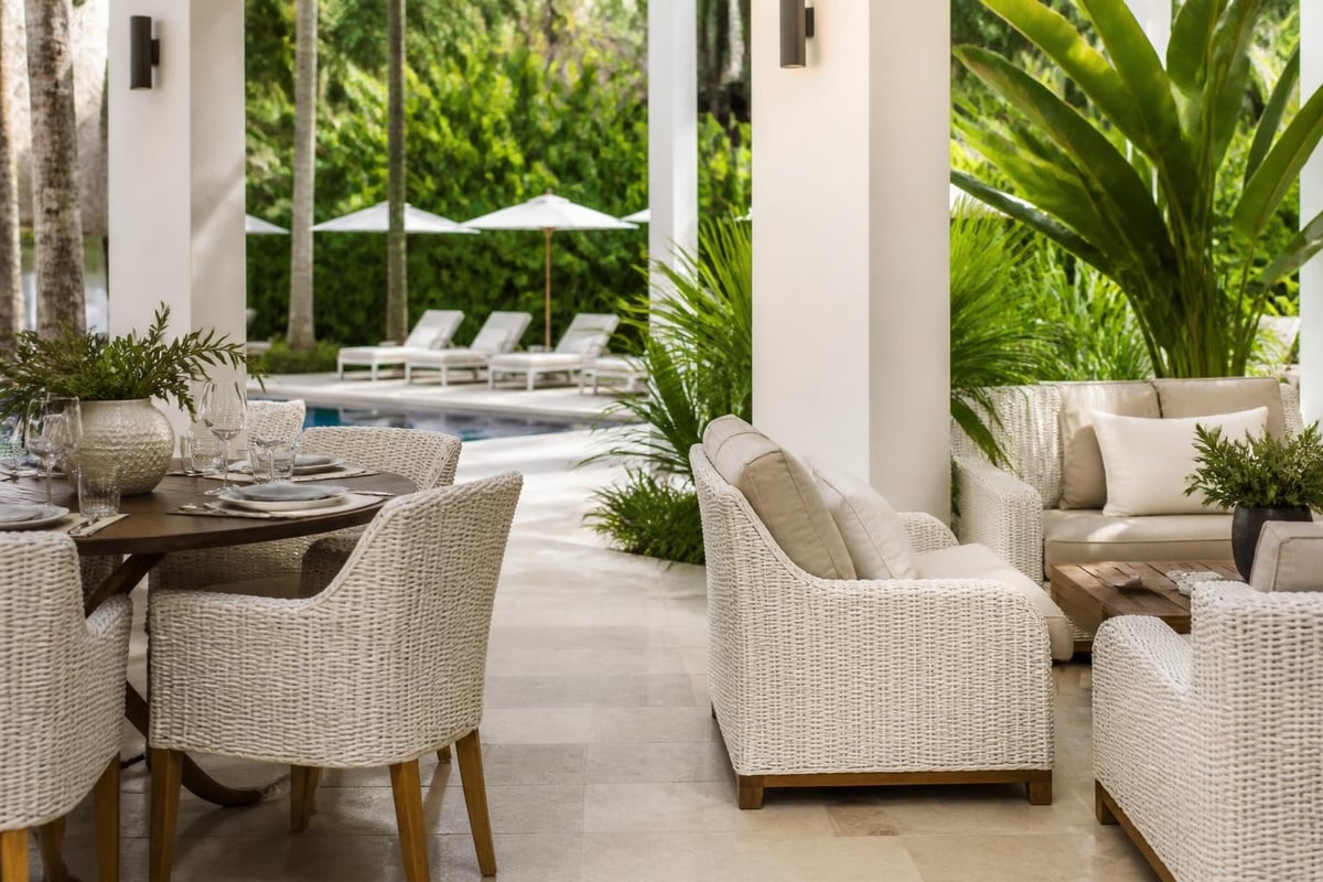Hospitality outdoor zones