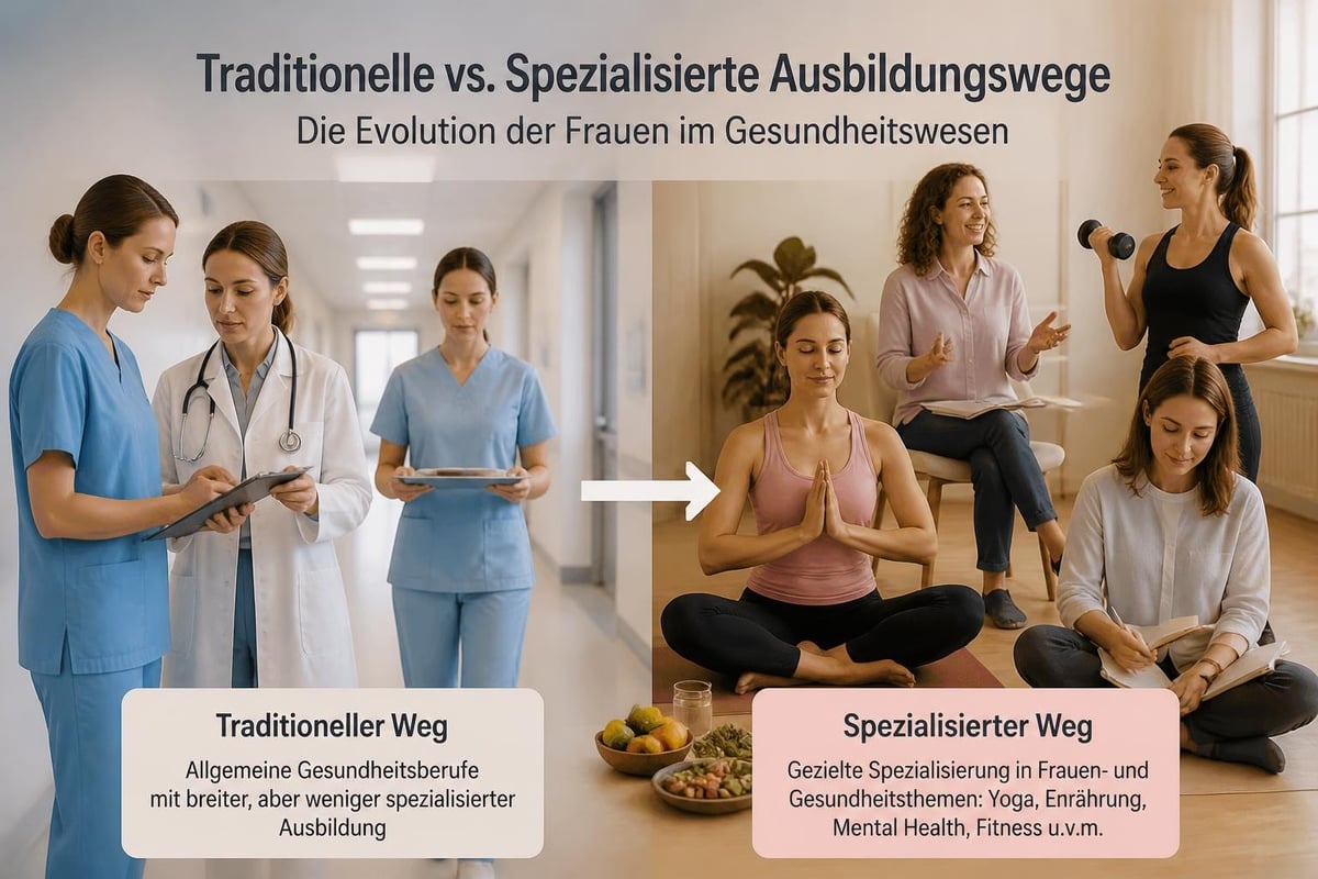 Spezialisierte Ausbildungsbereiche für Frauen