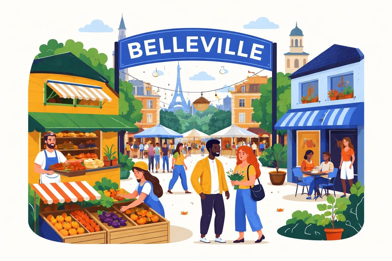 Belleville Paris : Le Quartier Authentique et Vivant