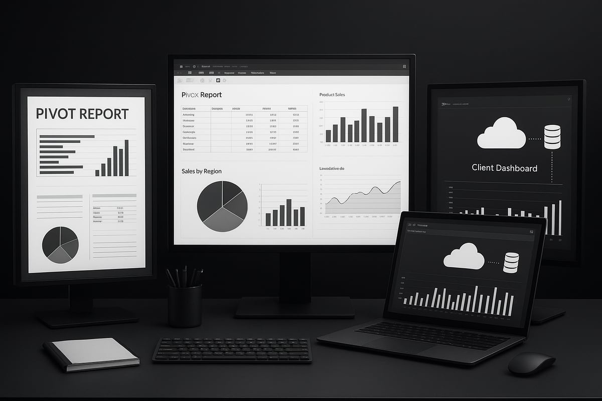 Integrating Pivot Reports with Other Data Tools