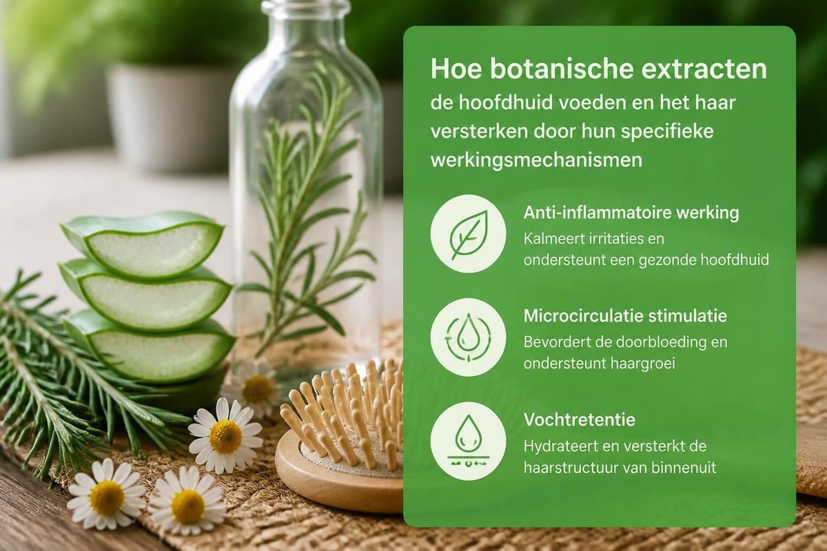 Natuurlijke ingrediënten in shampoo werking