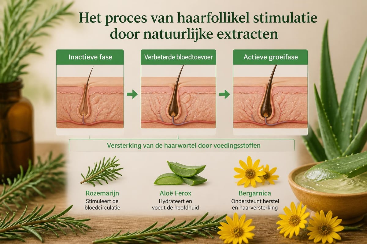 Botanische extracten voor haargroei
