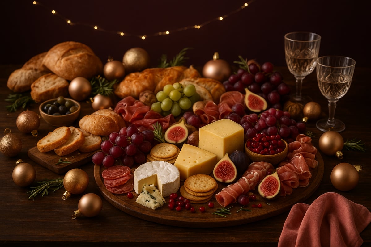 Styling & Presentation: How to Make Your Grazing Table a Festive Showstopper
