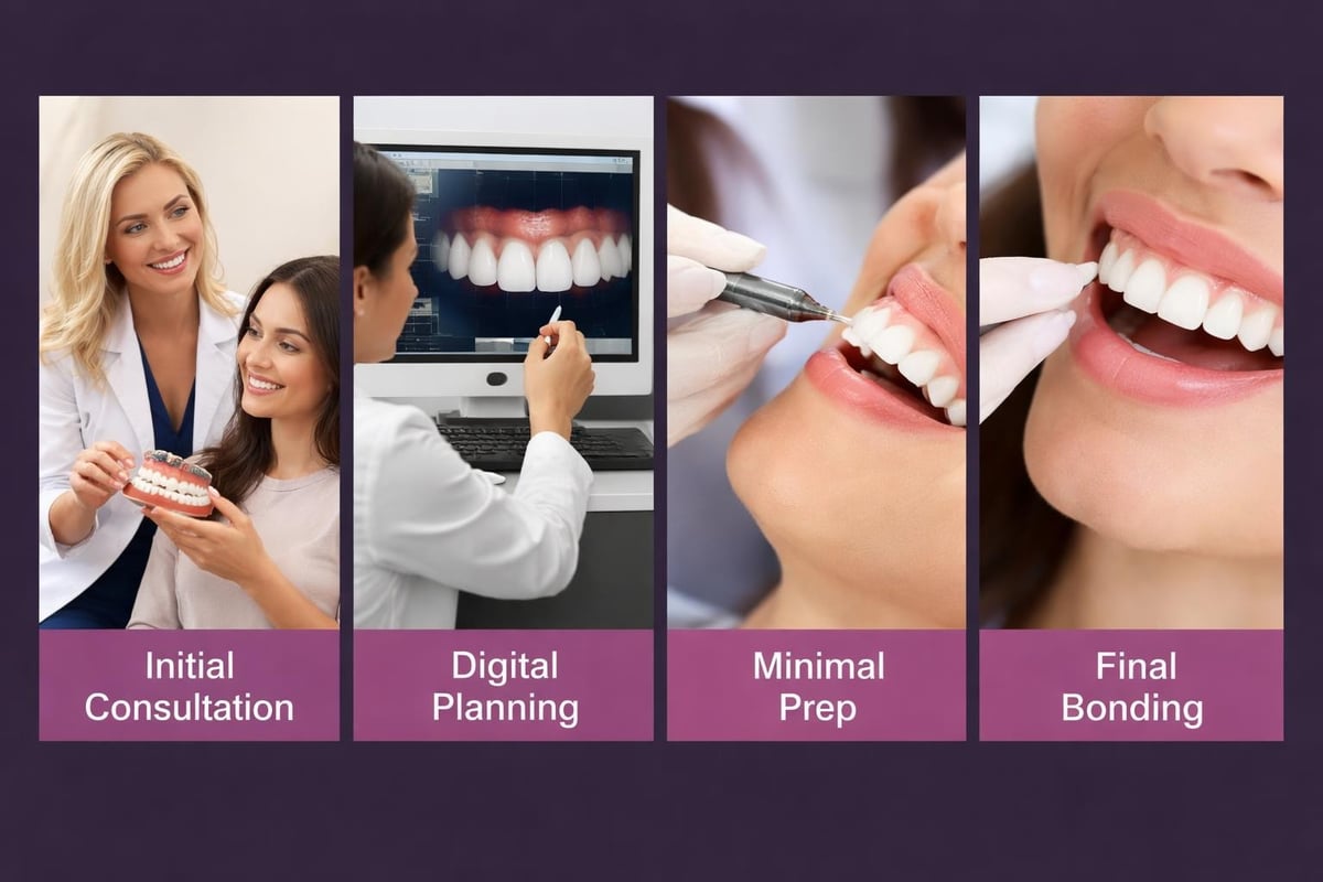 No-prep veneer placement process