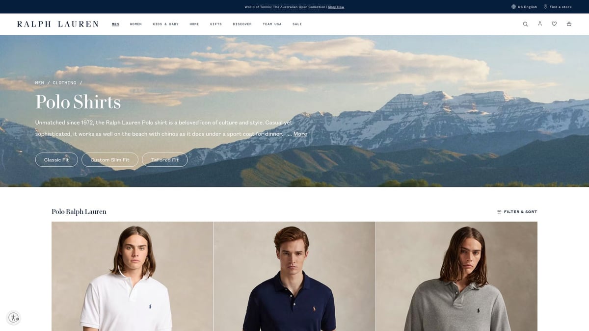 7 Must-Have Vintage Ralph Lauren Shirt Styles for 2026 - 7. Custom-Fit Mesh Polo