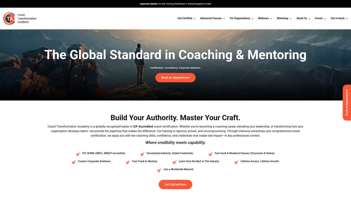 9 Essential Top Executive Coaches In UAE For 2025 Success - Coach Transformation Academy
