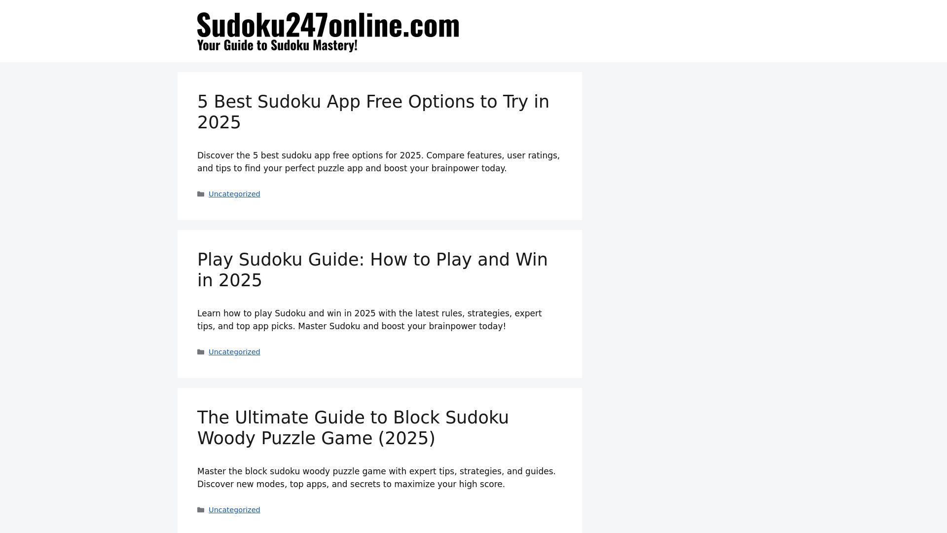 Download Sudoku: The Complete Guide for Beginners (2025) - Explore More Beginner Resources on Sudoku247online.com