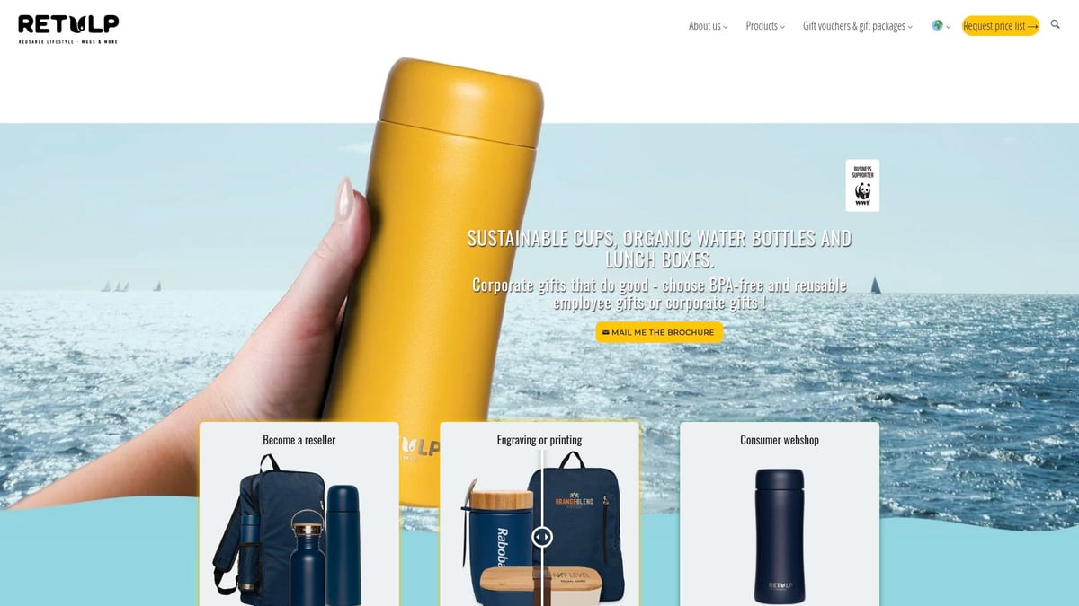 9 Parasta Ekologiset Liikelahjat Ideaa Vuodelle 2025 - Bamboo Thermos Flask – Retulp