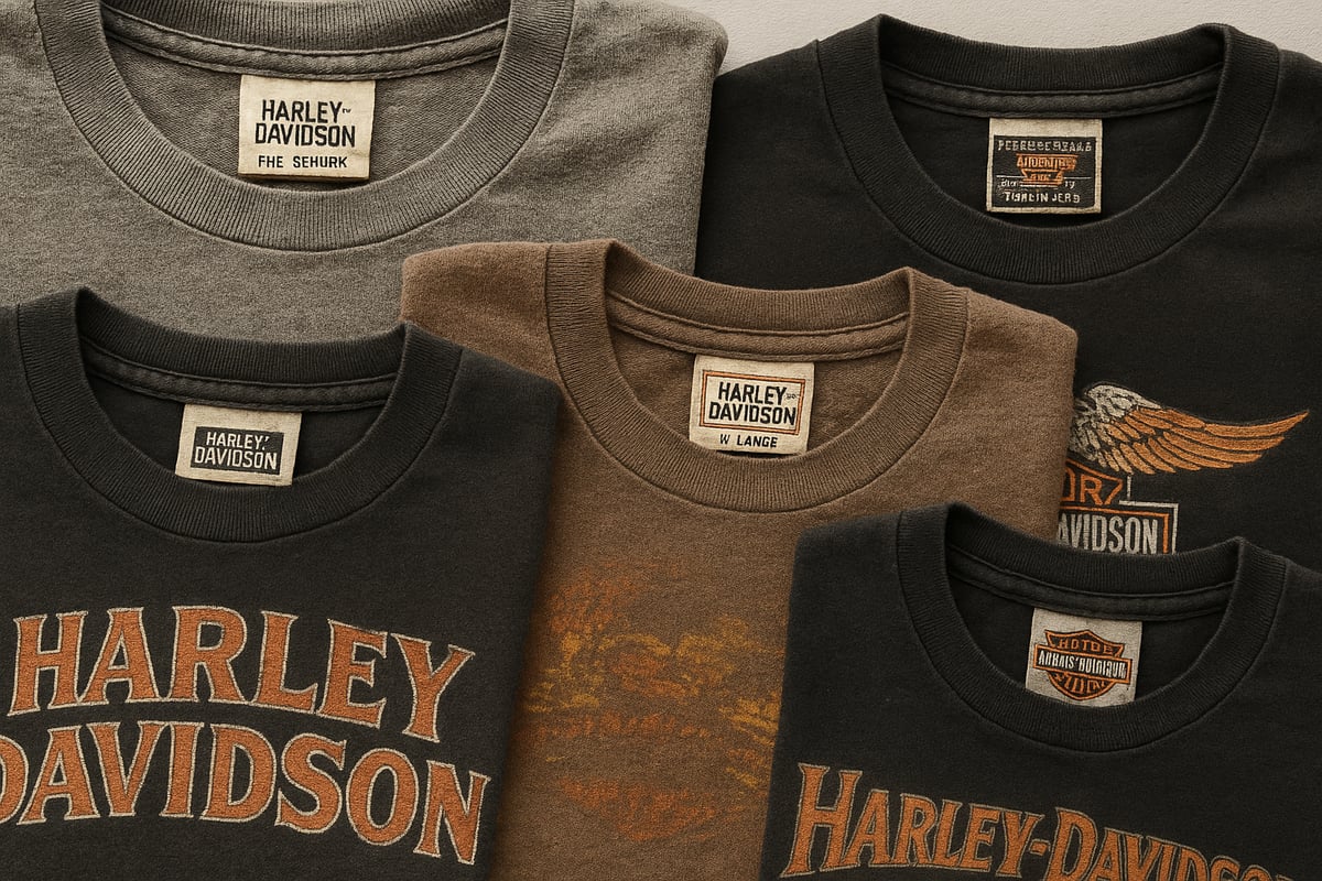 How to Identify Authentic Vintage Harley Davidson Shirts