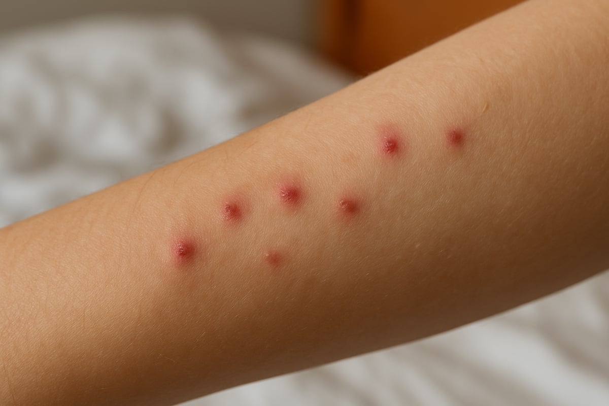 Reconnaître les piqûres de punaises de lit : symptômes et différenciation