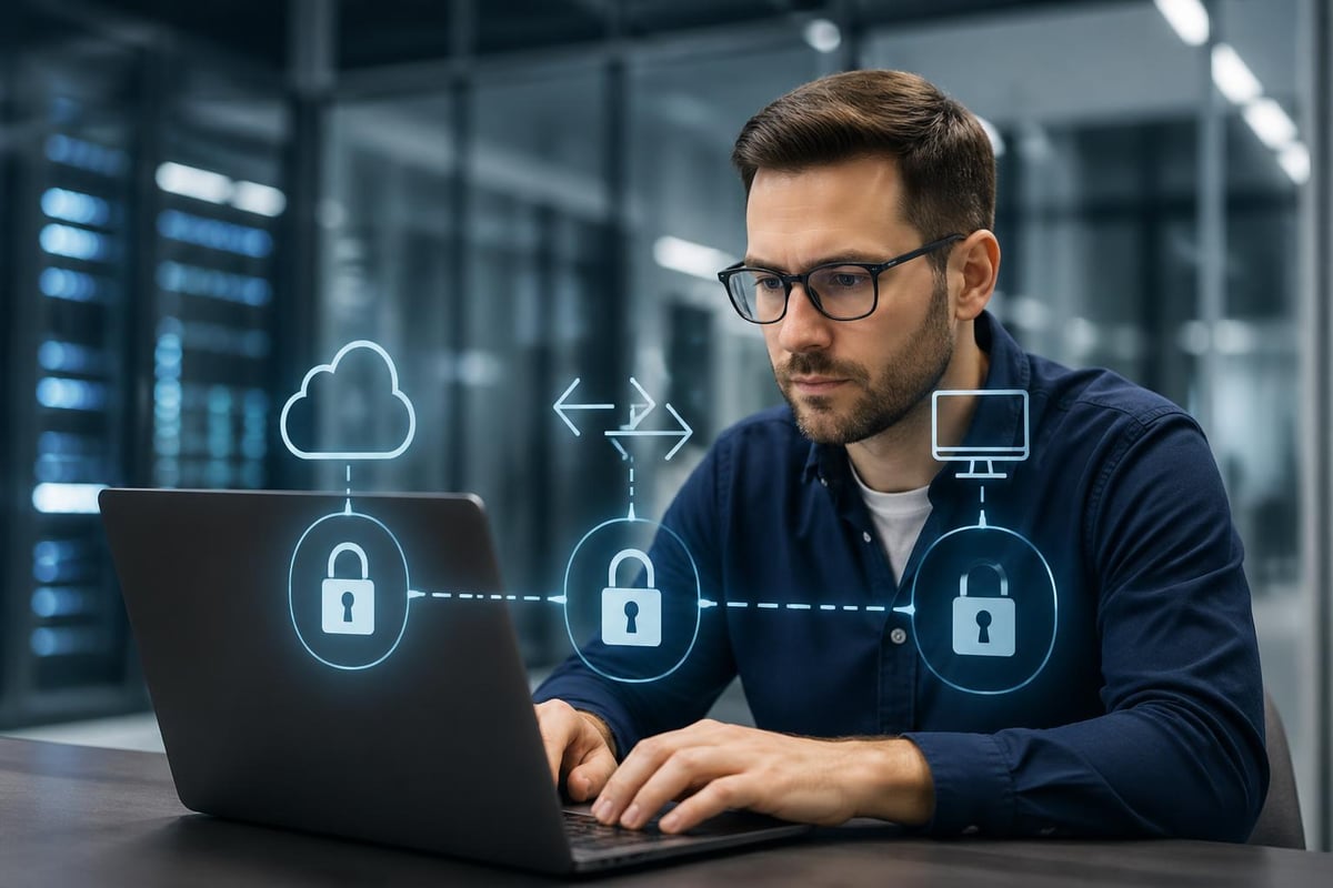 Data encryption workflow