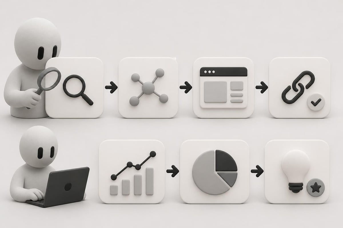 SEO automation workflow comparison