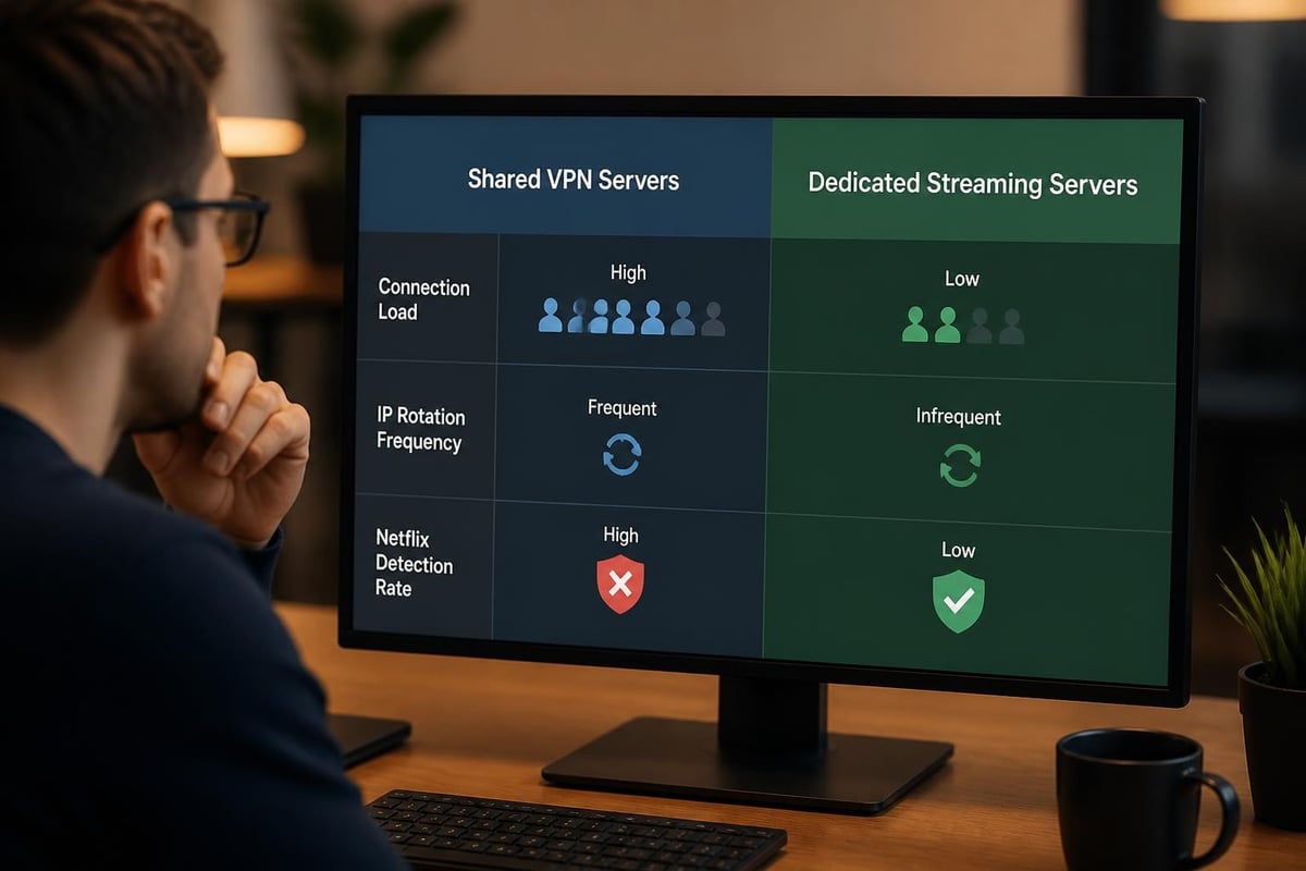 VPN server types comparison