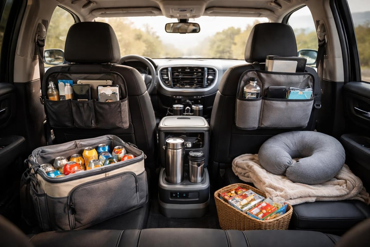 Car interior organization