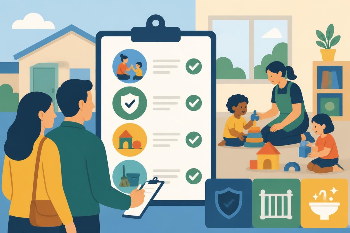 Daycare evaluation checklist