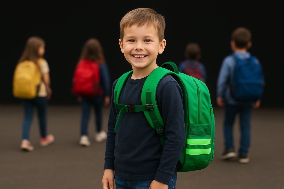 Miksi oikeanlaisen repun valinta on tärkeää lapselle?
