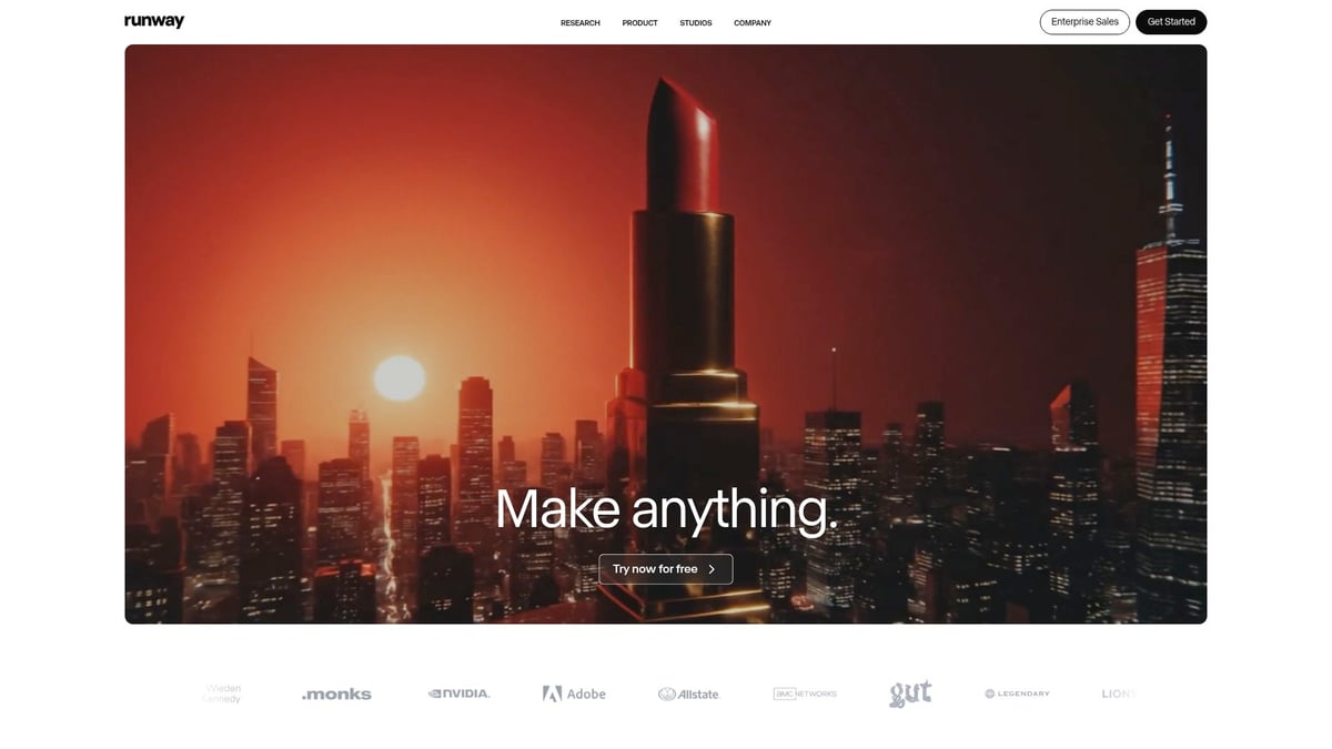 7 Game-Changing Best AI Video Creator Tools for 2025 - Runway