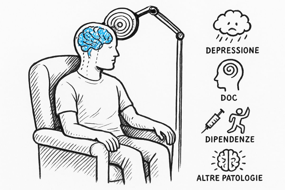 Disturbi trattati con la TMS: applicazioni cliniche 2026