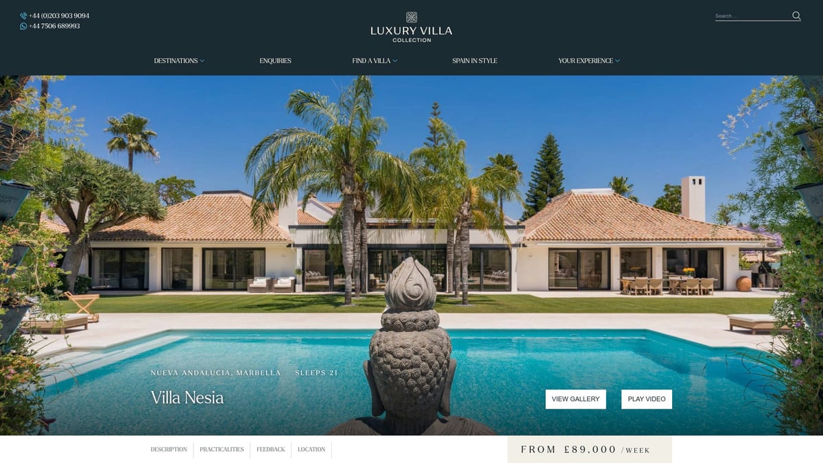 10 Best Villas in Marbella Puerto Banus to Book in 2026 - Villa Nesia, Nueva Andalucia – Resort-Style Private Estate