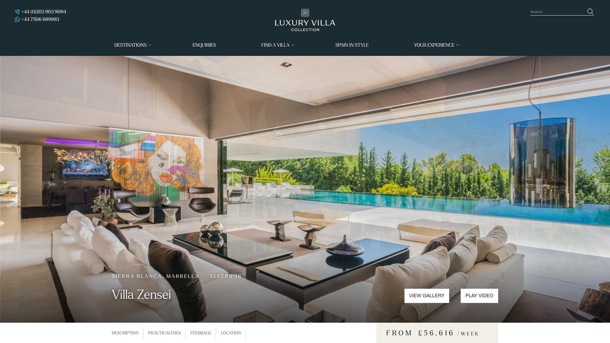 10 Best Villas in Marbella Puerto Banus to Book in 2026 - Villa Zensei, Sierra Blanca – Designer Villa with Panoramic Views