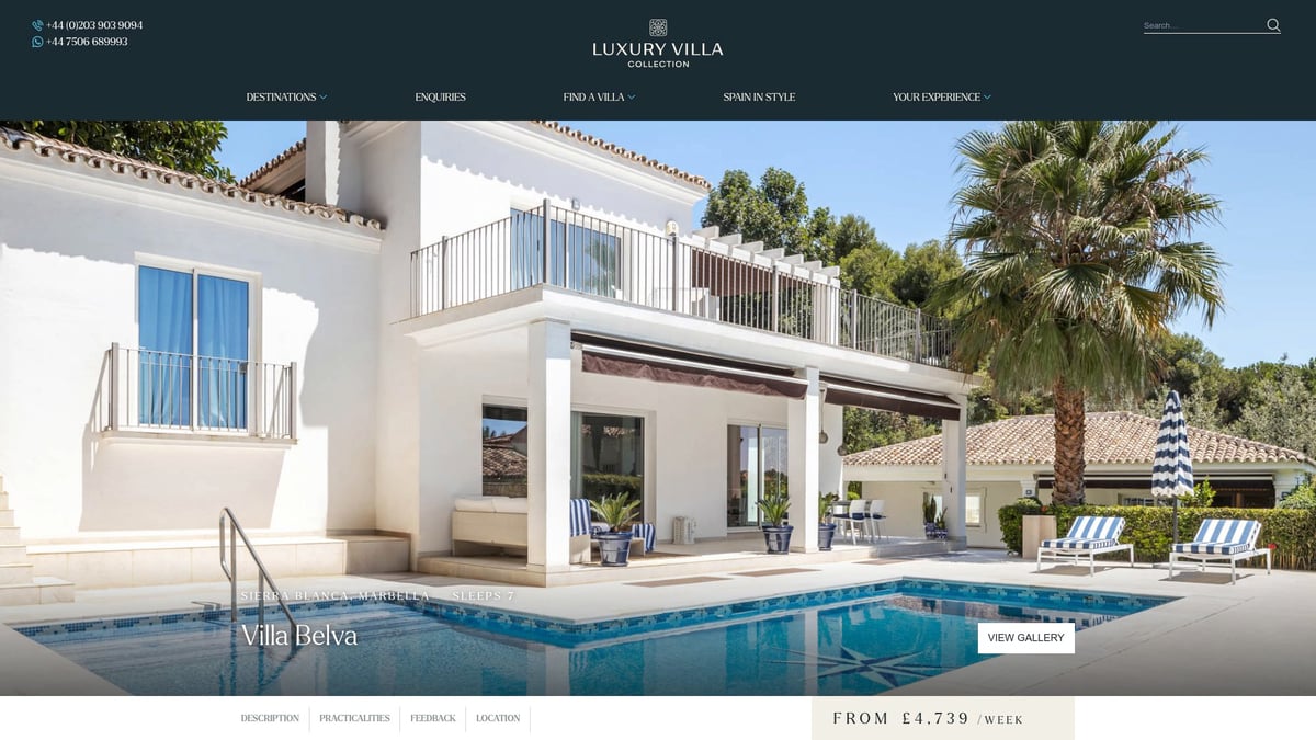 10 Best Villas in Marbella Puerto Banus to Book in 2026 - Villa Belva, Cascada de Camojan – Modern Family Escape