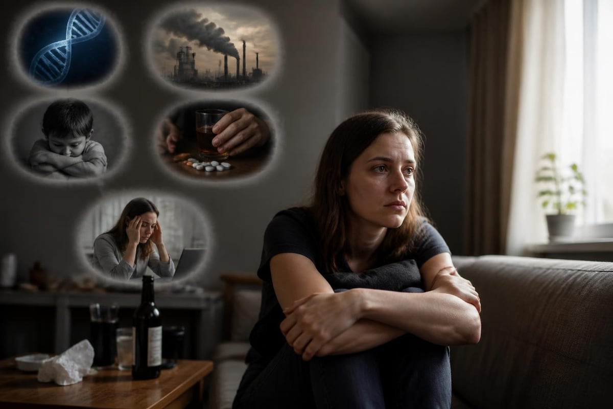 Risk factors for mental health conditions