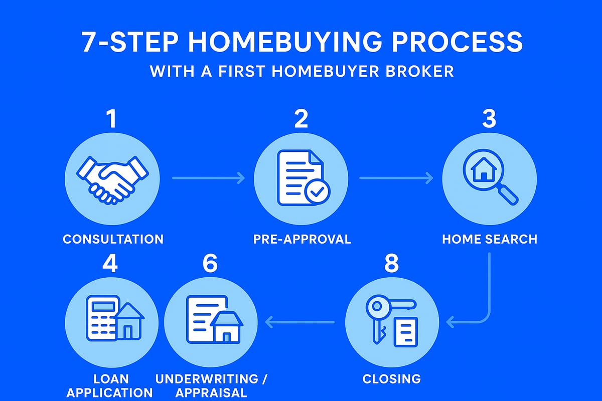 Step-by-Step: The First Home Buyer Broker Process in 2026