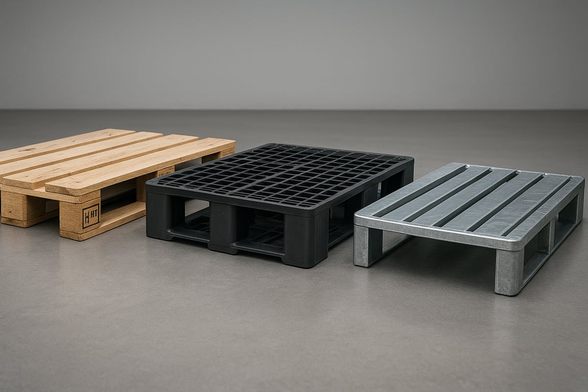 Material Comparison: Wood vs. Plastic vs. Alternative Export Pallets
