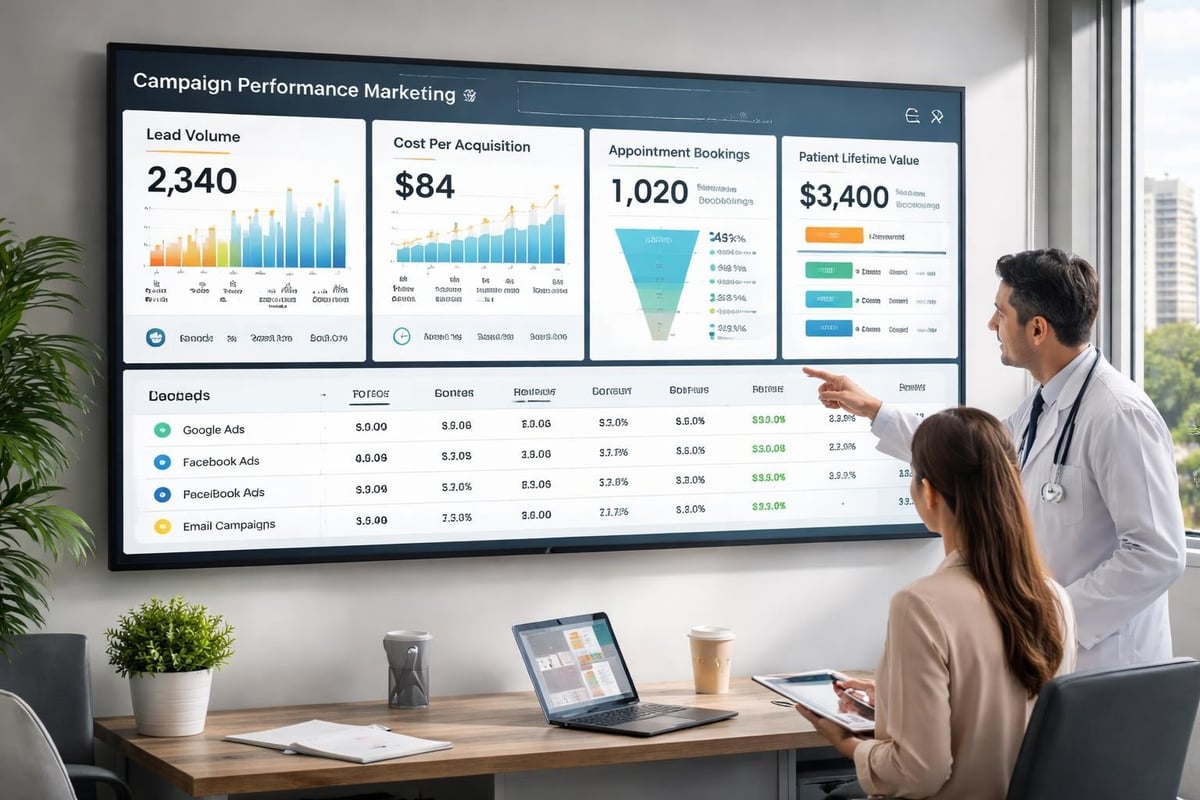Performance monitoring dashboard