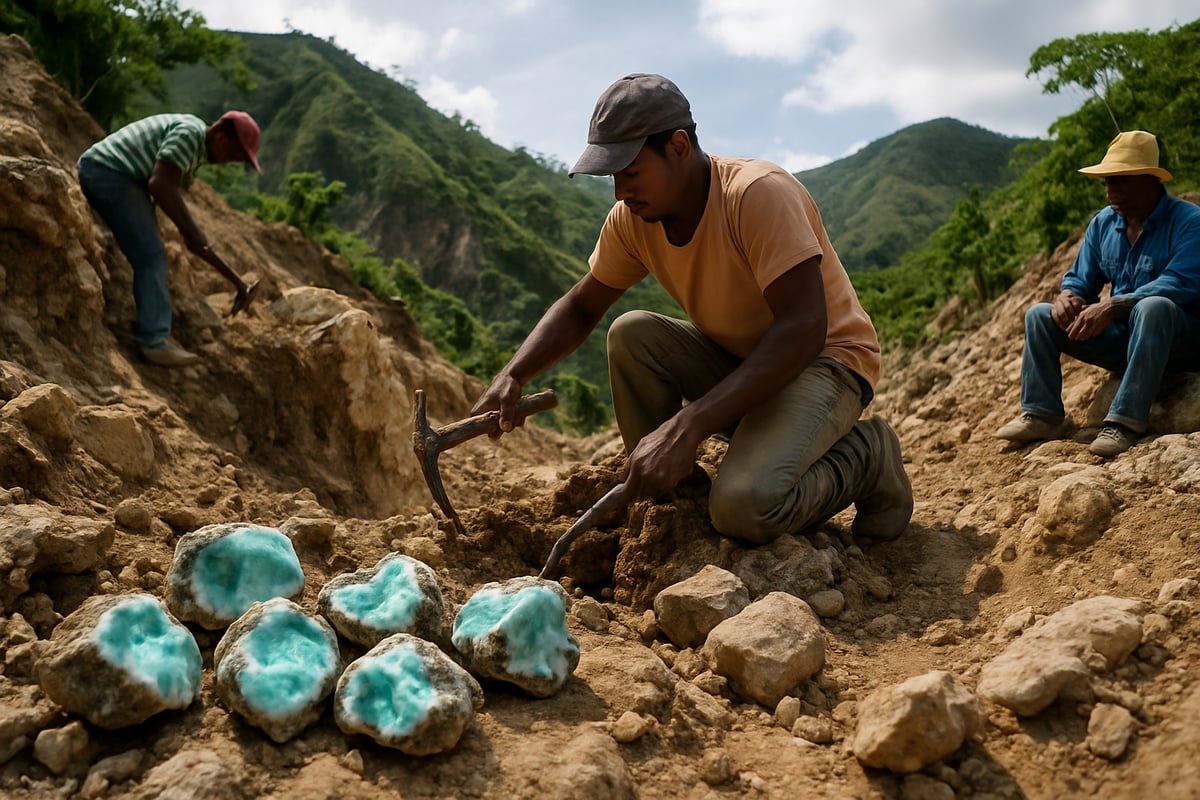 The Origins and History of Dominican Larimar