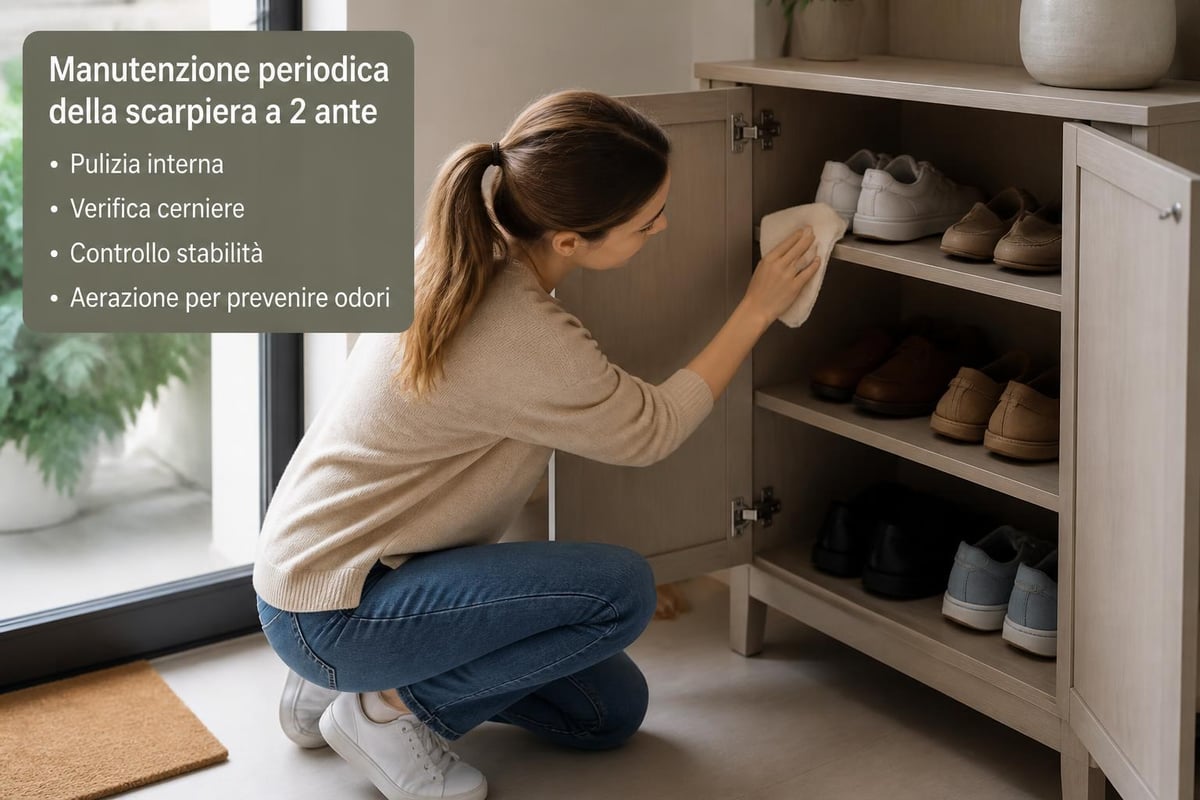 Manutenzione scarpiera