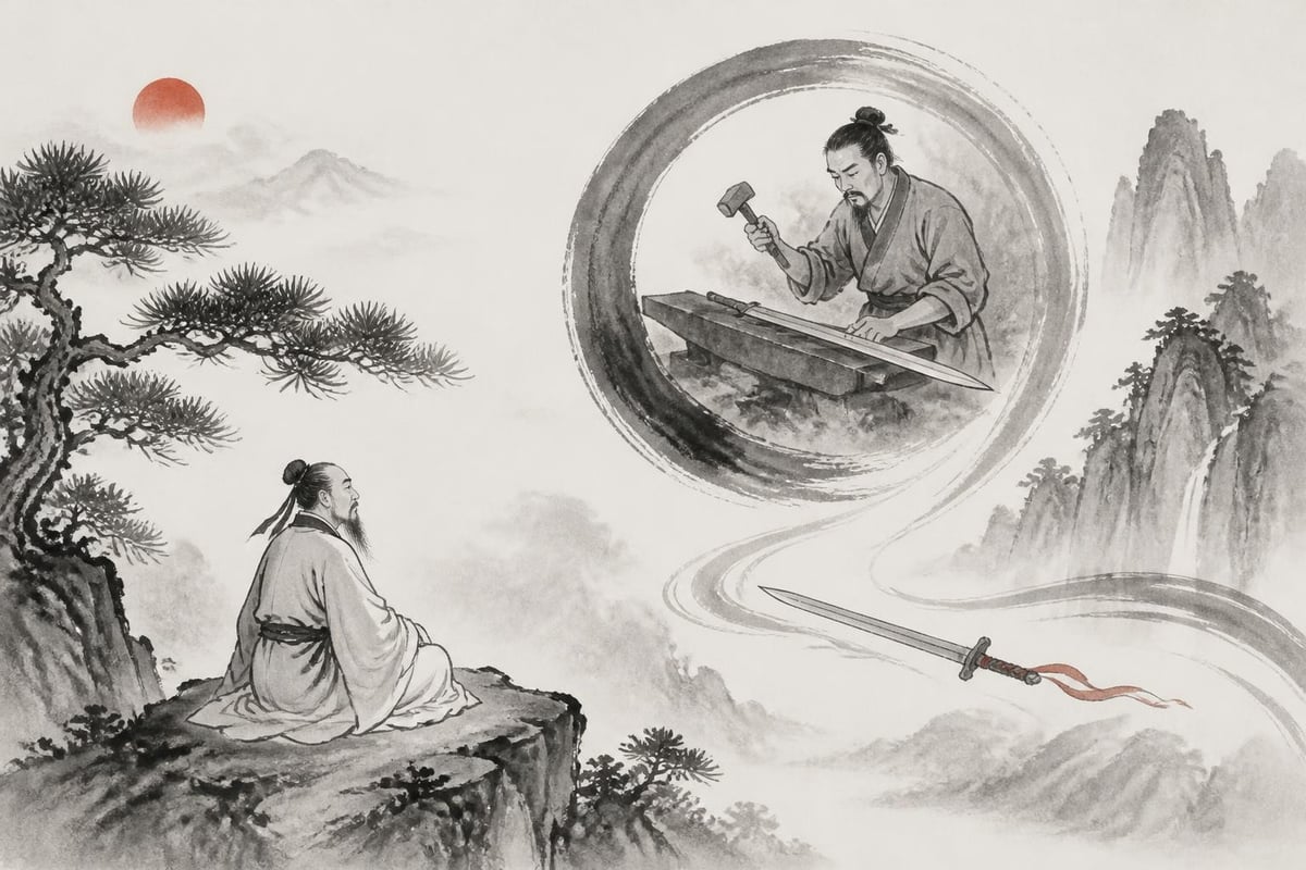 Cook Ding's effortless mastery