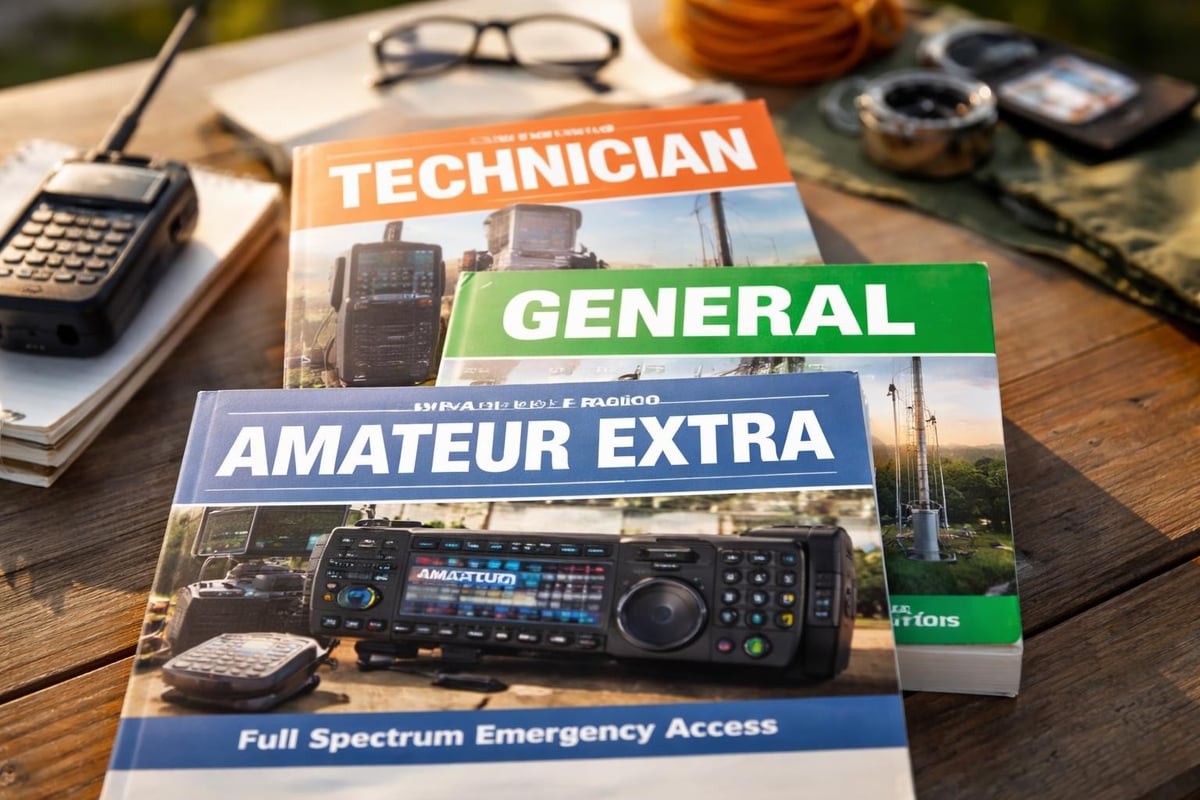 Ham radio licensing levels