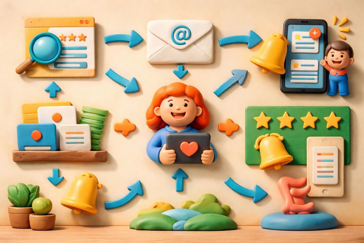 Marketing automation workflow