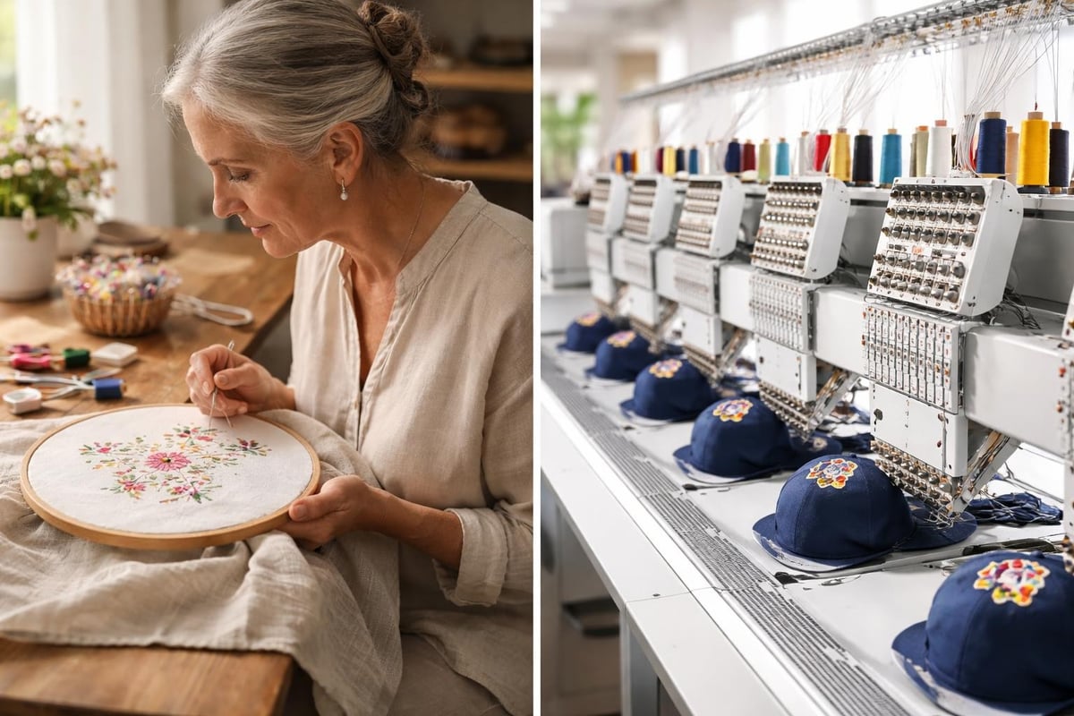 Embroidery technology evolution