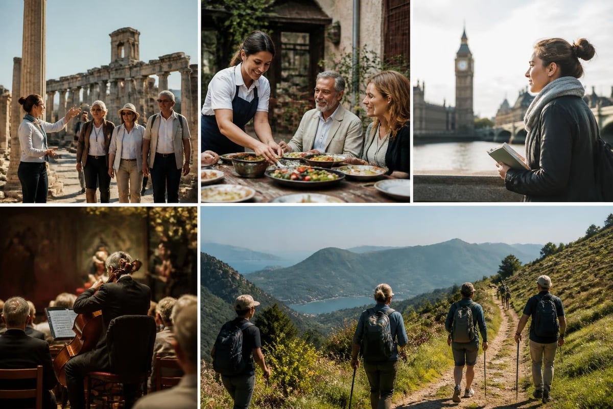 Escorted tour themes