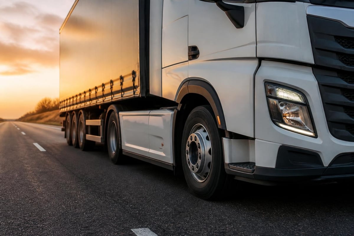 Truck tire positions
